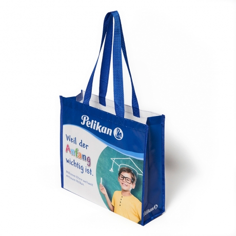 Non Woven Tasche mit Glanzlaminat